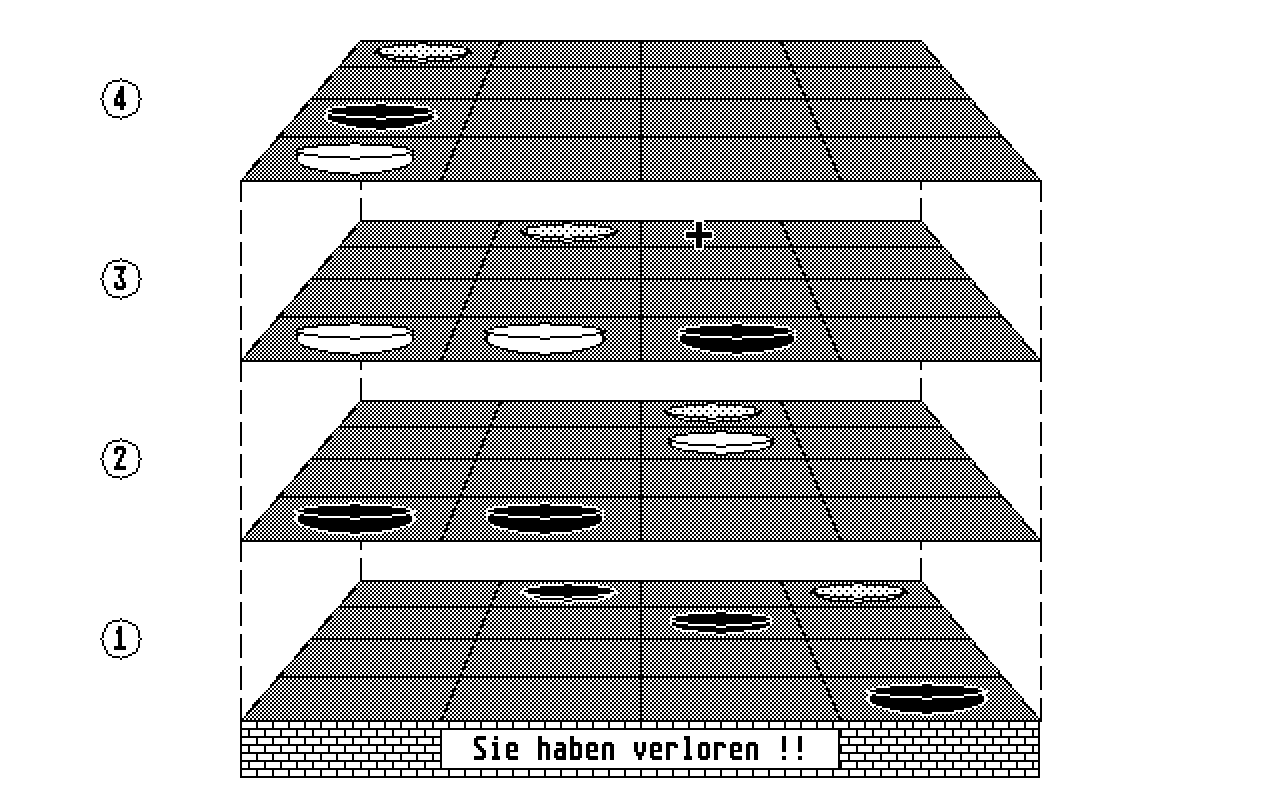 Tic Tac Toe atari screenshot